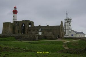 Saint Mathieu, Phare actuel, Tour carrée, Phare auxiliaire