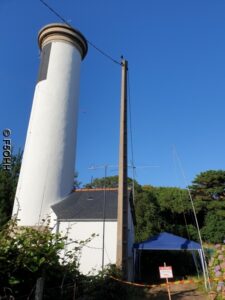 Allée étroite d'accès à Kerjean Allée étroite d'accès à Kerjean