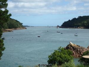 Le Trieux vu de Coatmer aval Le Trieux vu de Coatmer aval