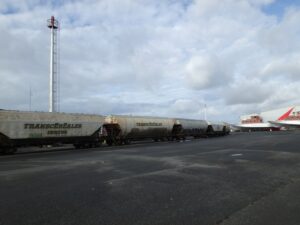 Feu postérieur du port de Saint-Nazaire Feu postérieur du port de Saint-Nazaire