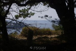 Vue depuis la pointe de Beg Leguer