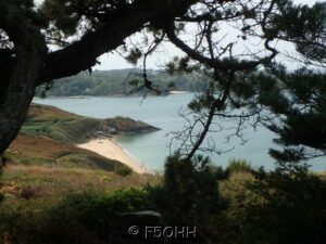 Vue depuis la pointe de Beg Leguer