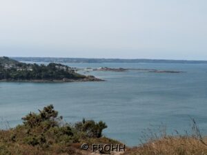 Embouchure du Leguer vu du phare éponyme