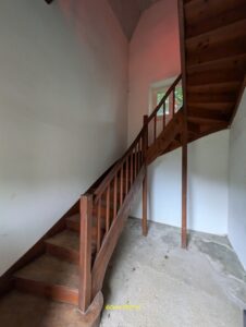 Escalier d'accès à Coat Mer Amont