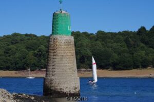 Tourelle de Lostmort marée descendante