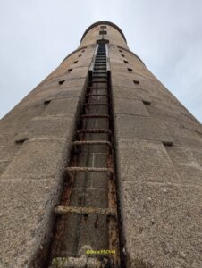 Echelle d'accès du phare de La Corne